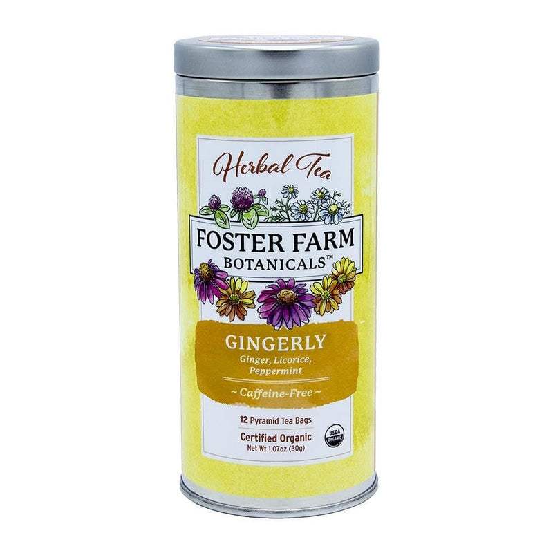 Foster Farm Organic Herbal Tea - Gingerly - Shelburne Country Store