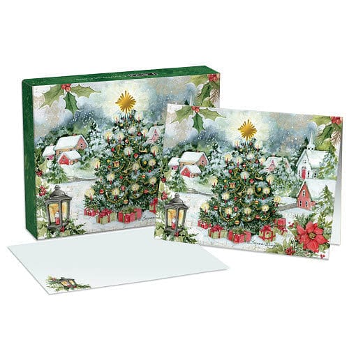 Christmas Tree Boxed Christmas Cards - Shelburne Country Store