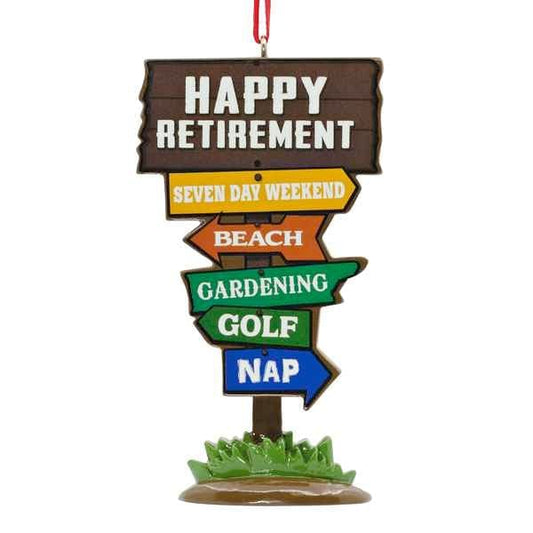 Happy Retirement Ornament - Shelburne Country Store