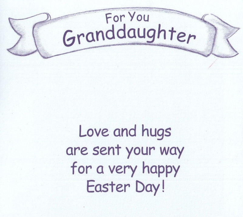 For You Granddaughter Easter Card - Shelburne Country Store