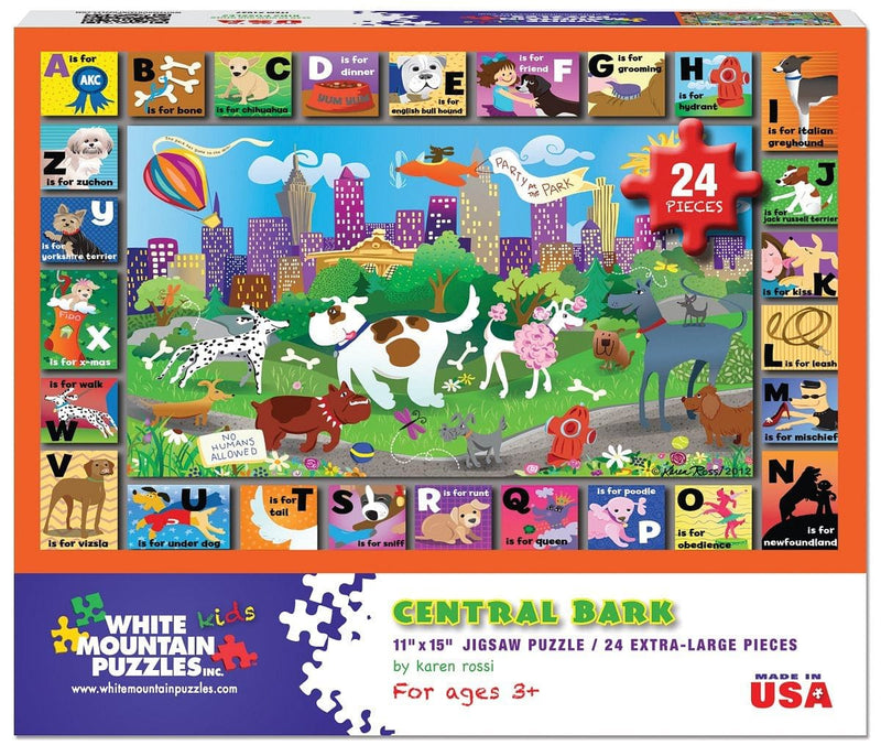 Central Bark Kid's Puzzle - 24 Piece - Shelburne Country Store