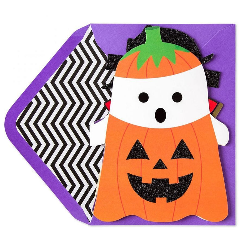 Ghost Accordion Banner Halloween Card - Shelburne Country Store