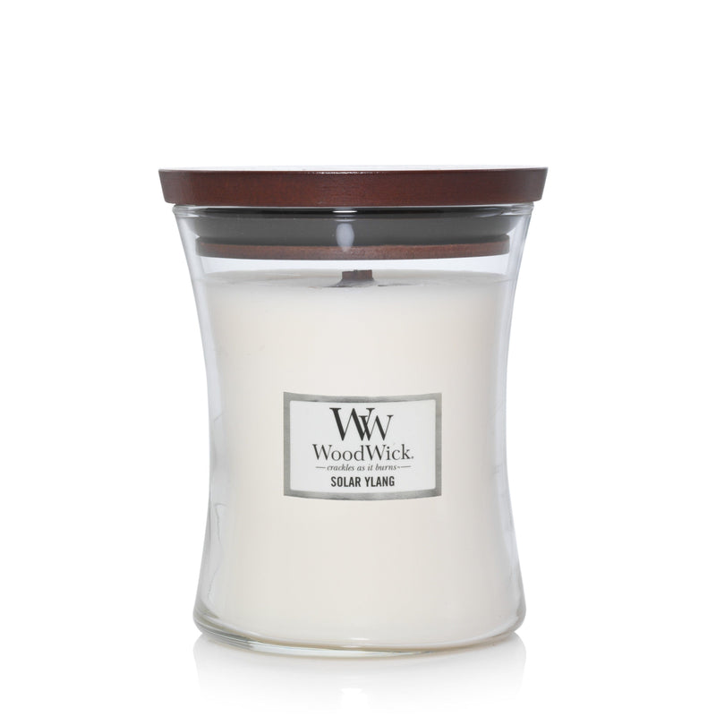 Woodwick Hourglass Jar 9.7 Ounce Candle -  Solar Ylang - Shelburne Country Store