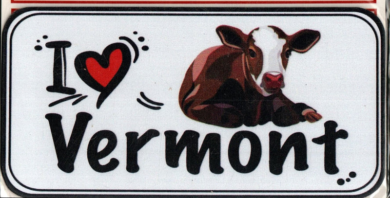 Love Vermont Calf Magnet - Shelburne Country Store