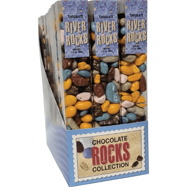 Chocolate Colorful Candy River Rocks - Shelburne Country Store