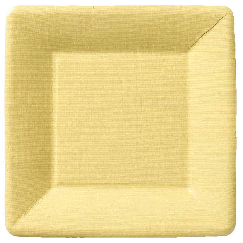 Classic Linen Yellow Plate - - Shelburne Country Store
