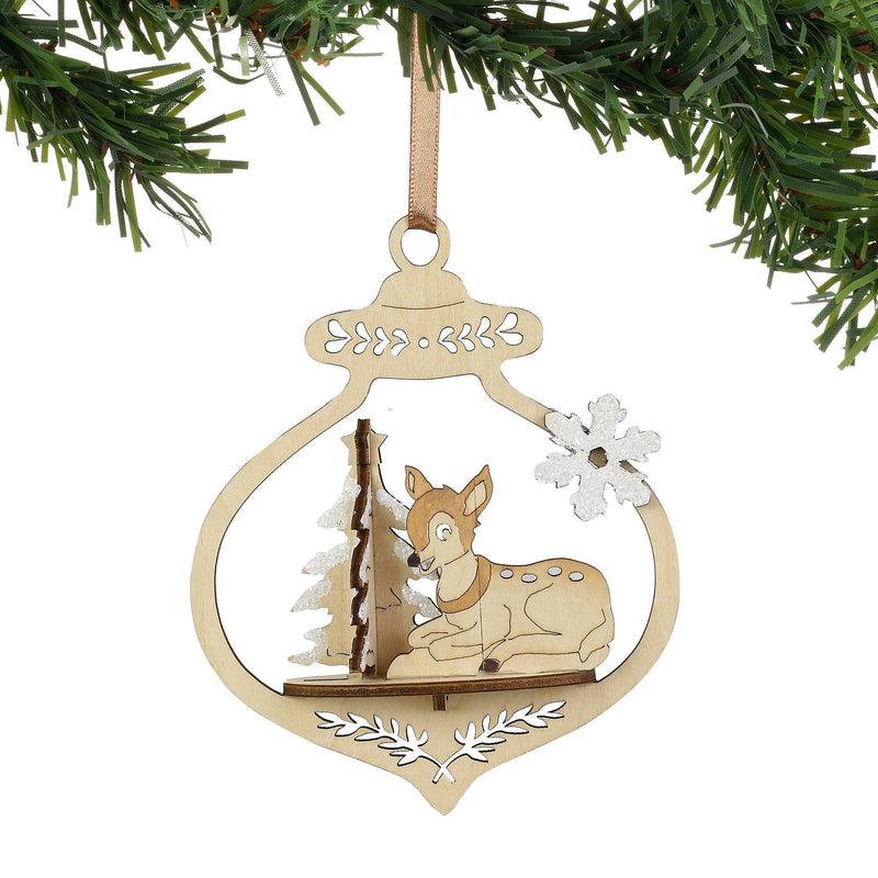 Laser Cut Deer Ornament - Shelburne Country Store