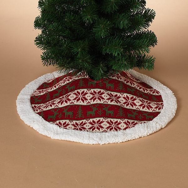 20 inch Knit Mini Tree Skirt - Shelburne Country Store
