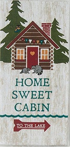 Home Sweet Cabin Tea Towel - Shelburne Country Store