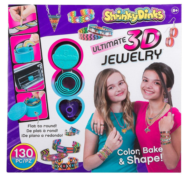 Shrinky Dinks Ultimate Bake And Shape 3D Jewelry - Shelburne Country Store
