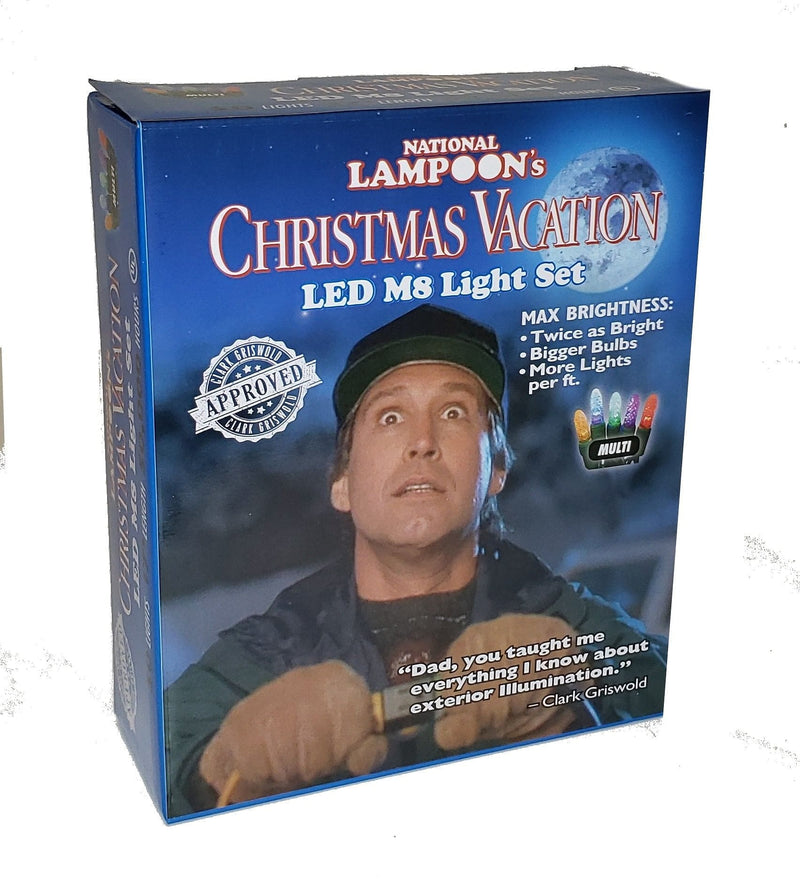 Christmas Vacation String Lights - LED M8 50 Lights -  Multicolor - Shelburne Country Store