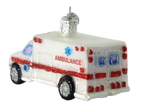 Old World Christmas Ambulance - Shelburne Country Store