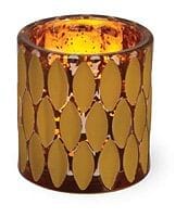 Indian Summer Tea Light Amber / Copper - Shelburne Country Store