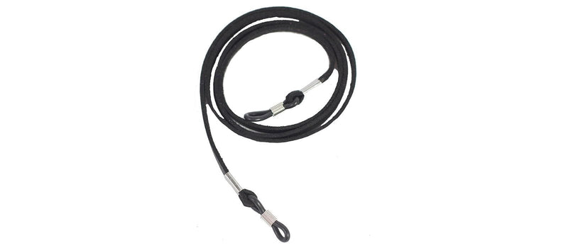 Faux Leather Eyeglass Cord - Black - Shelburne Country Store