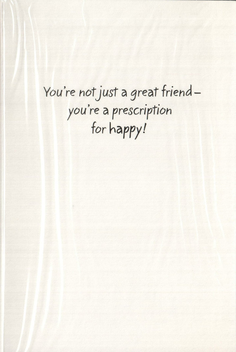Friendship Card - A Prescription For Happy - Shelburne Country Store