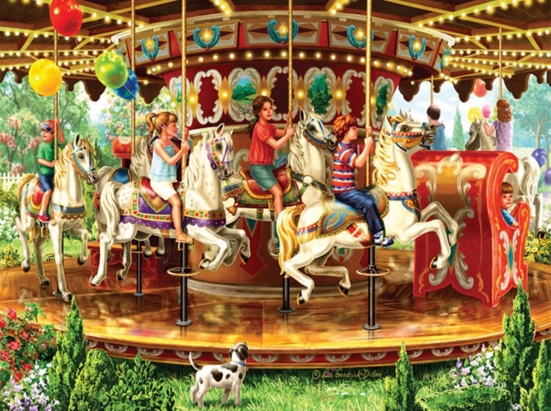 Carousel Ride - 1000 Piece Puzzle - Shelburne Country Store