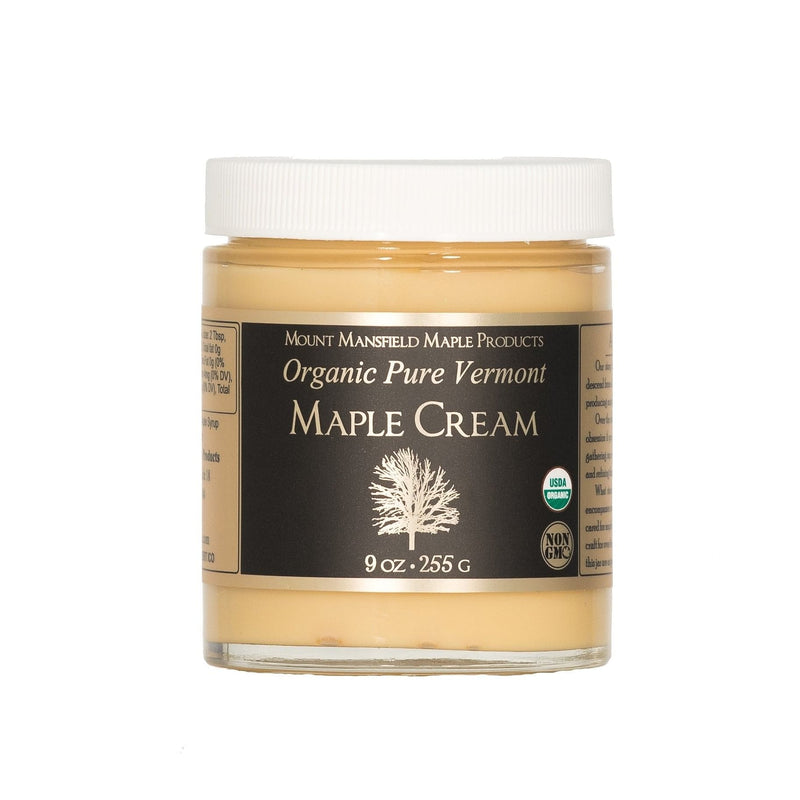 Organic Pure Vermont Maple Cream  -  9oz - Shelburne Country Store