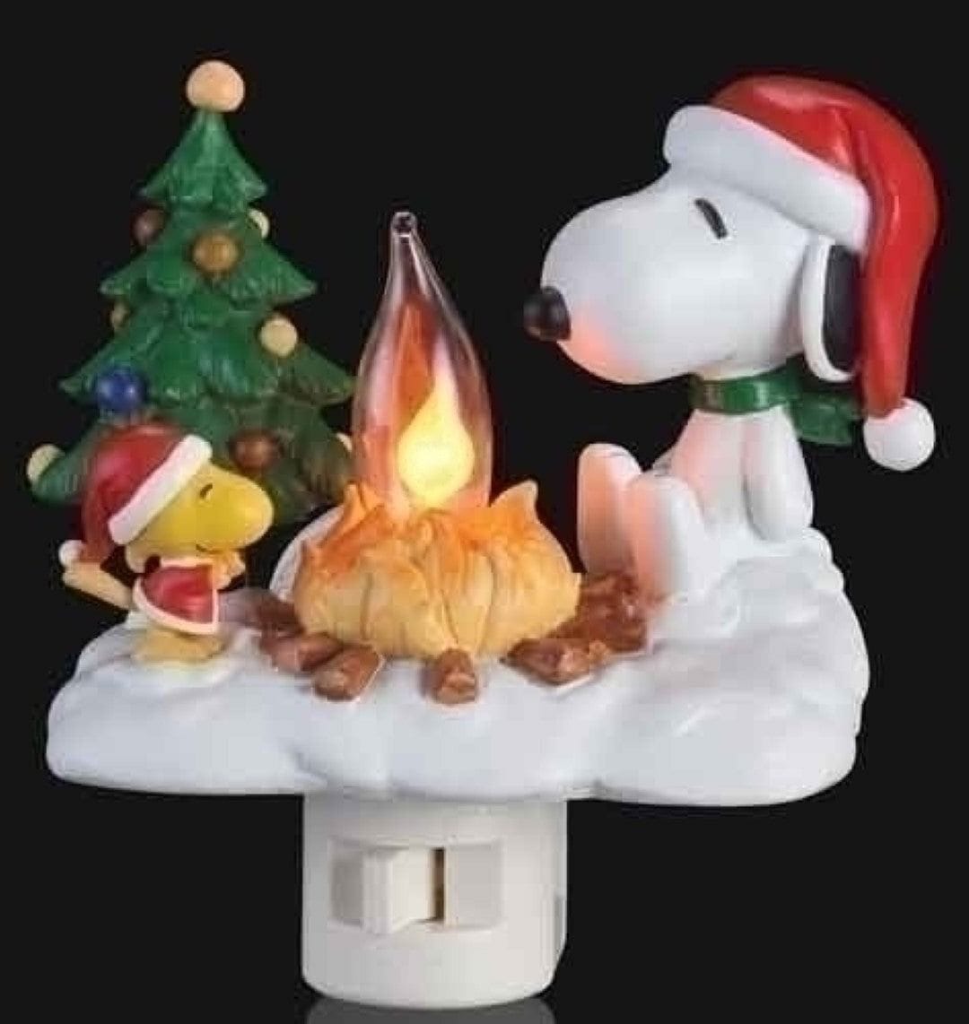 Peanuts Snoopy And Woodstock At Campfire Nightlight - Shelburne Country Store