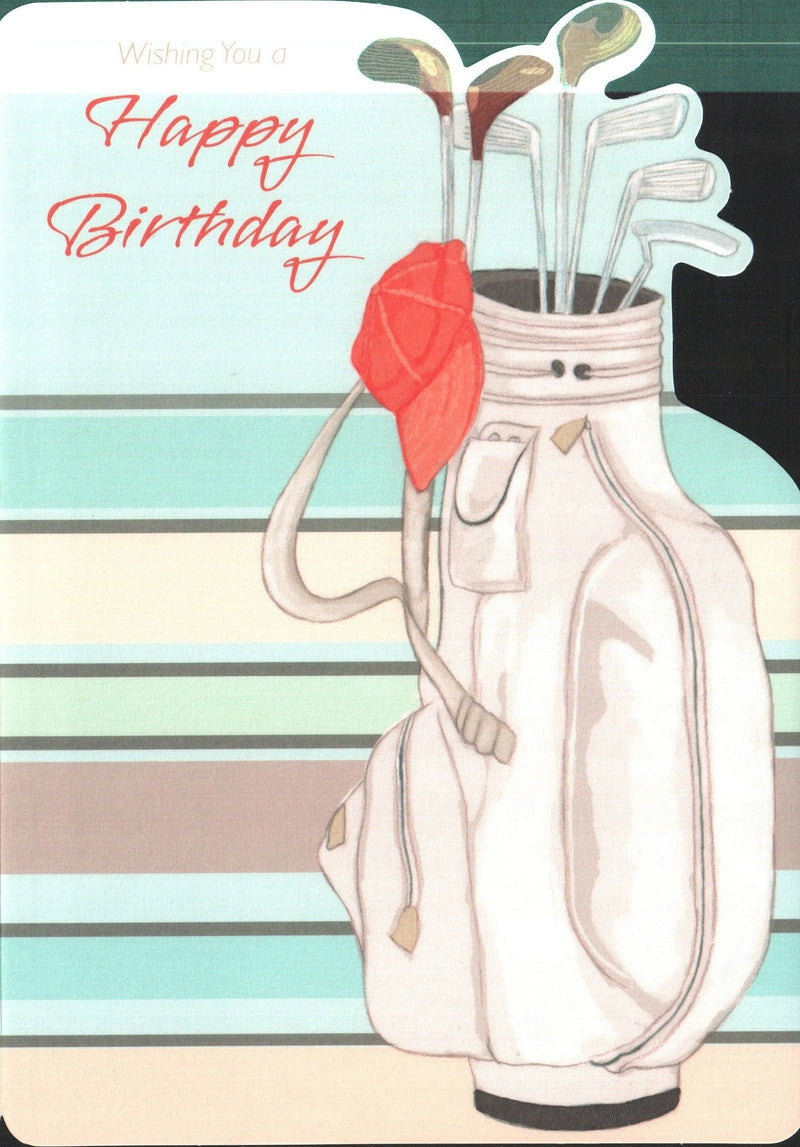 Birthday Card - Golf Clubs - Shelburne Country Store
