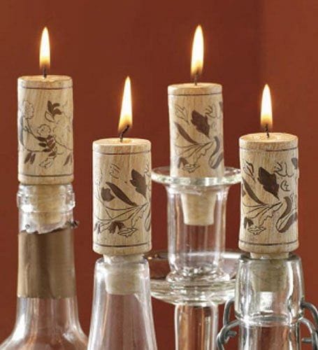 Wine Cork Candles - Shelburne Country Store