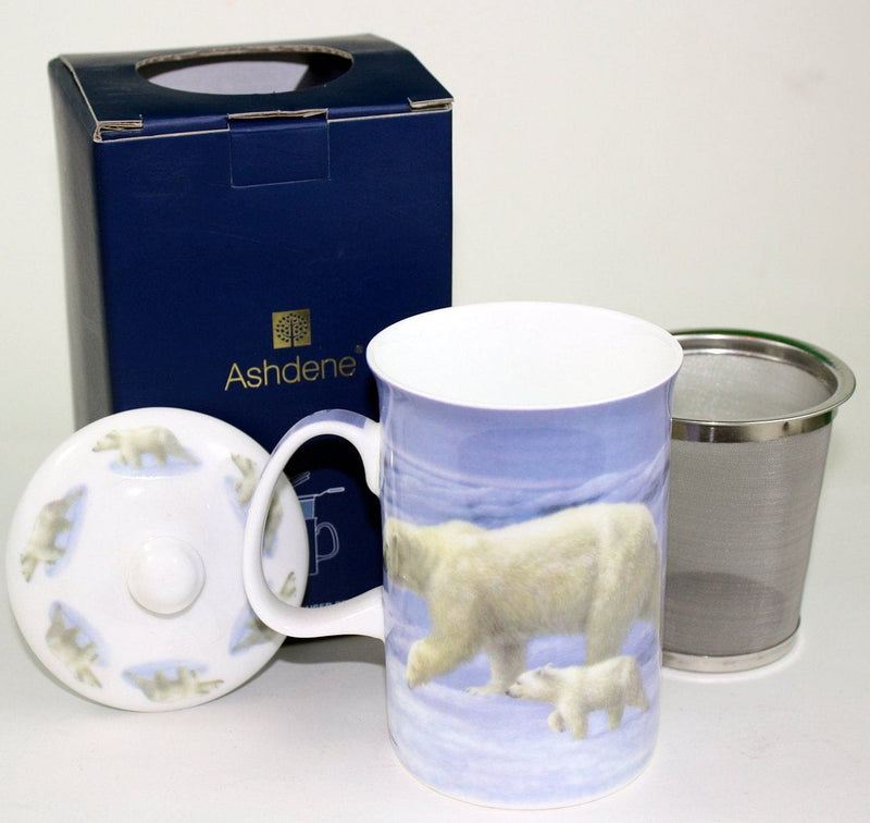 Polar Bears 3 Piece Infuser Mug - Shelburne Country Store