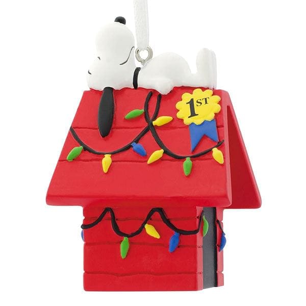 Snoopy on Doghouse Ornament - Shelburne Country Store