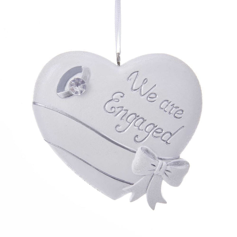 We Are Engaged - Heart Ornament - Shelburne Country Store