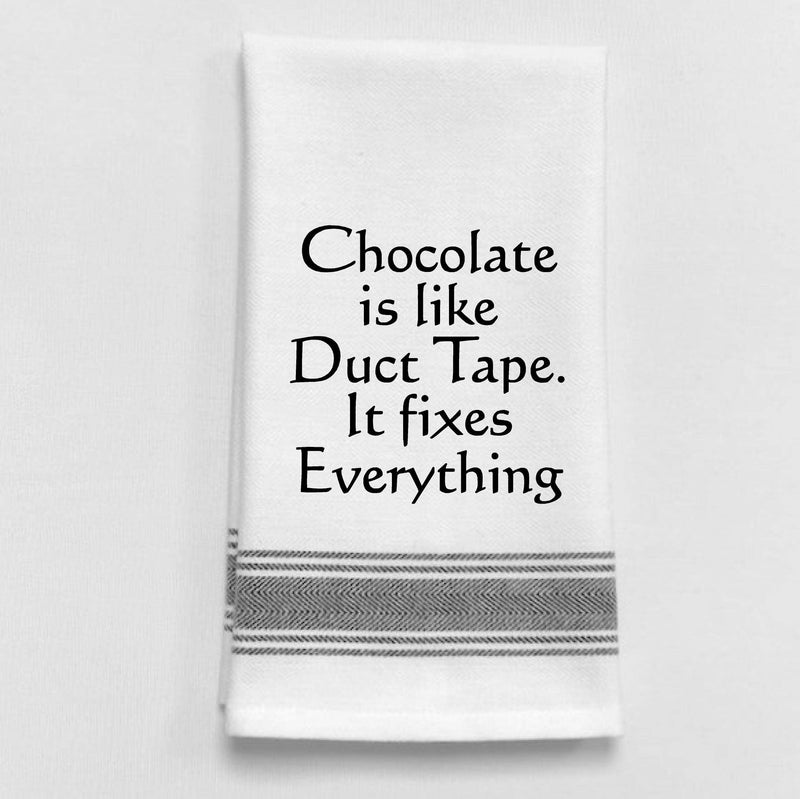Dish Towel - Chocolate Fixes Everything - Shelburne Country Store
