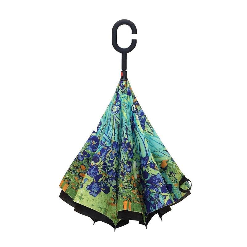 Topsy Turvy Umbrella - Van Gogh's Irises - Shelburne Country Store