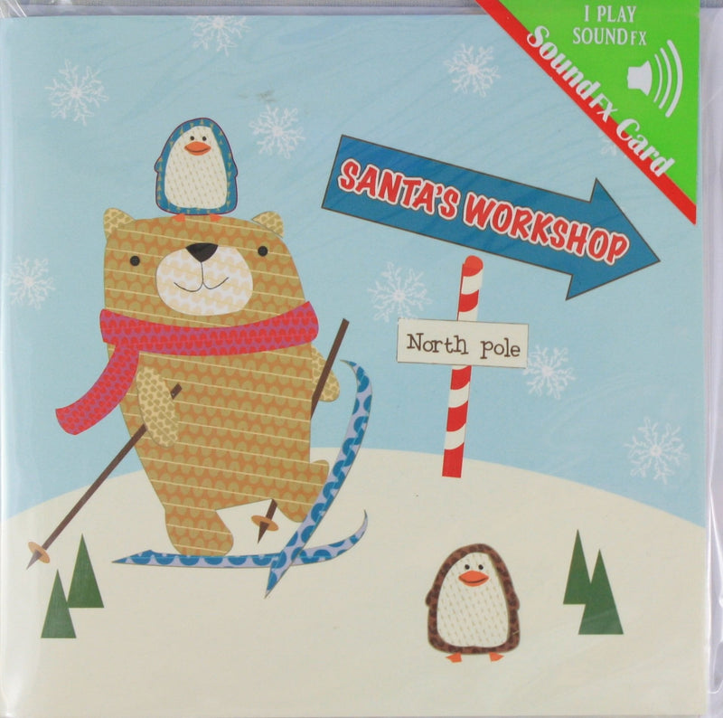 Santas workshop soundfx card - Shelburne Country Store