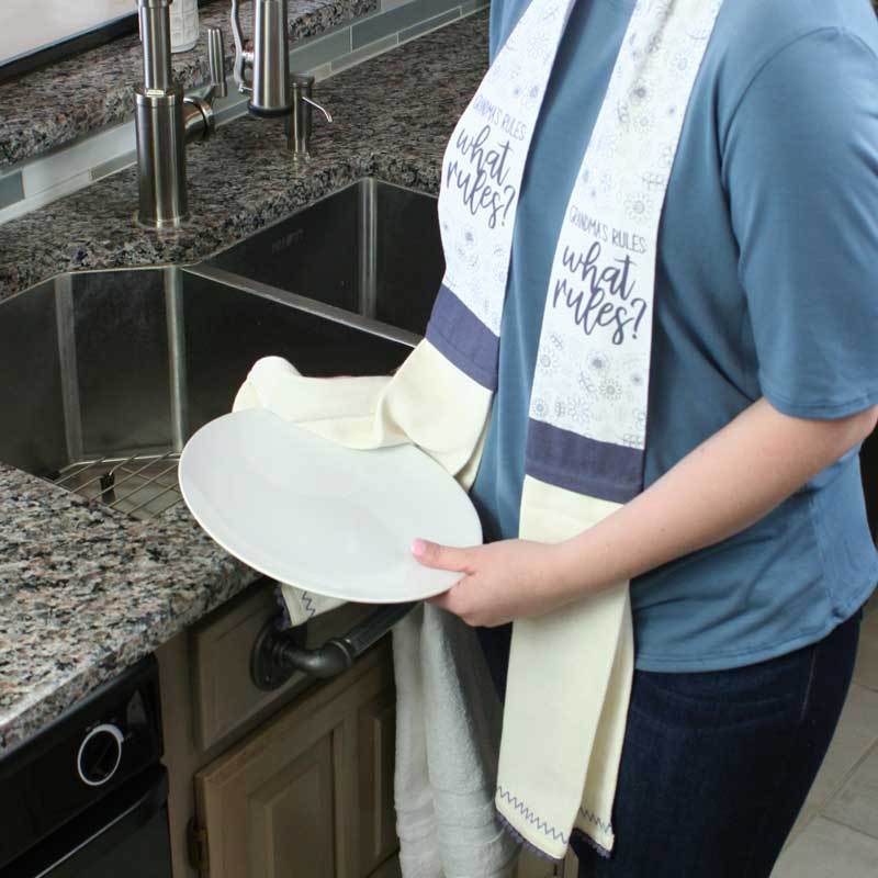 Kitchen Scarf - Grandma's Rules - Shelburne Country Store