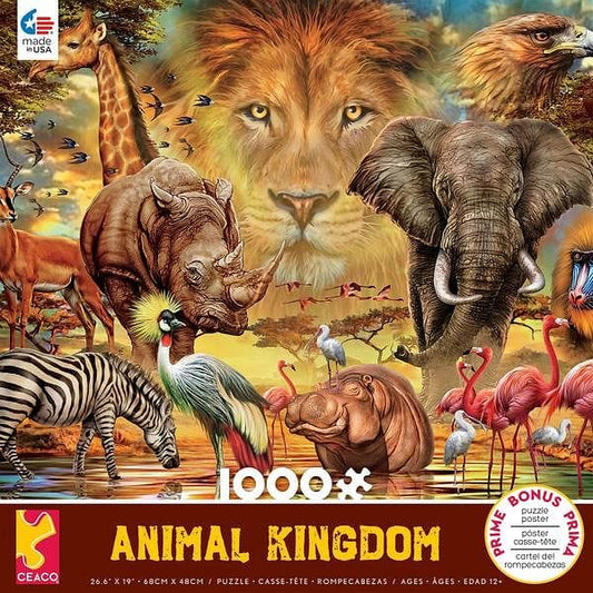 Animal Kingdom Puzzle King Sky - Shelburne Country Store
