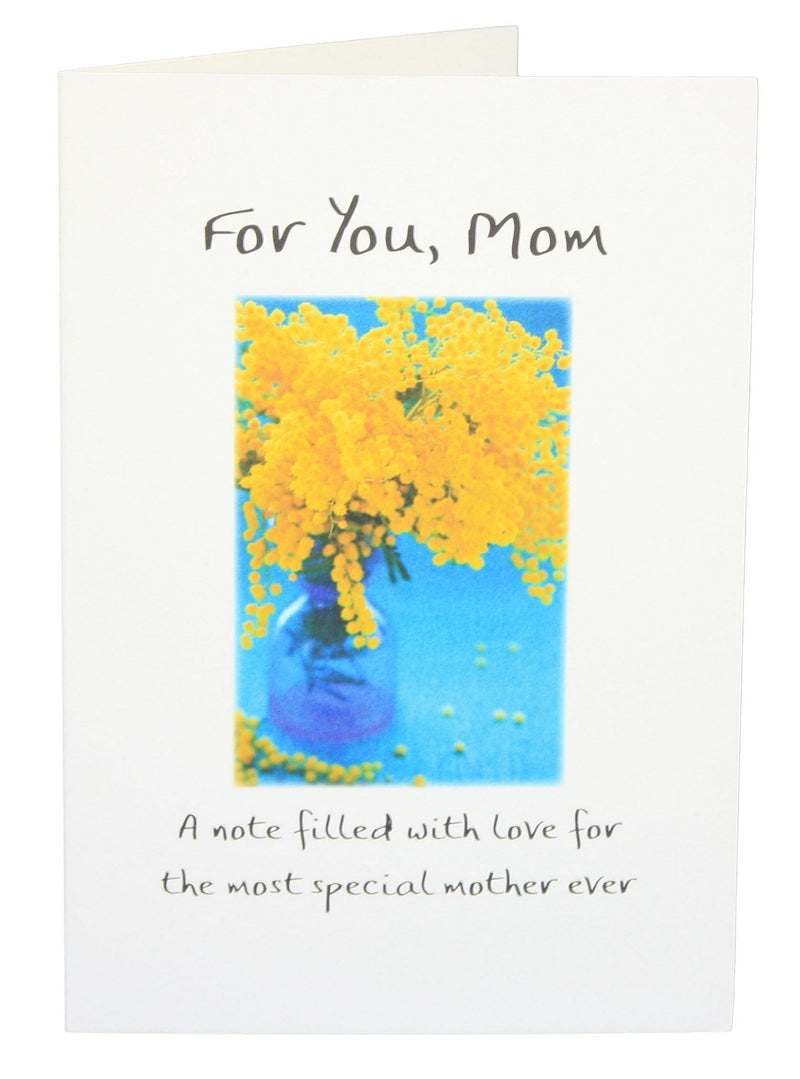 For You, Mom, a note filled with love for the most special mother ever - Shelburne Country Store