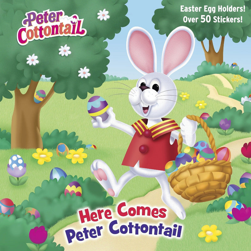 Here Comes Peter Cottontail  With Stickers - Shelburne Country Store