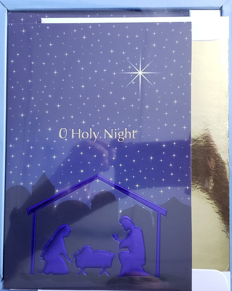 Holiday Luxury Religious Favorites 18 Card Box - O Holy Night - Shelburne Country Store