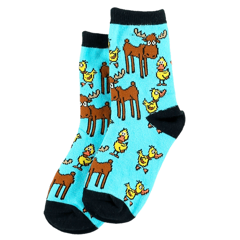 Duck and Moose Kids Socks - - Shelburne Country Store