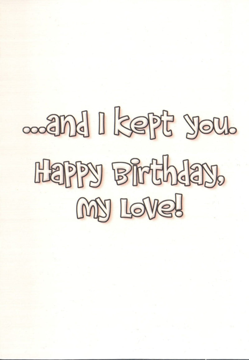 Birthday Card - I Kept You - Shelburne Country Store