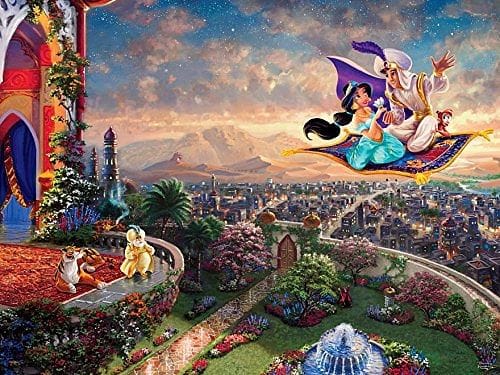 Ceaco Thomas Kinkade - Disney Dreams Collection - Aladdin Puzzle - Shelburne Country Store