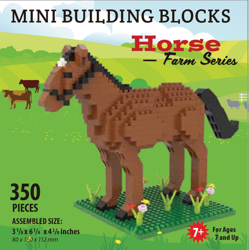 Mini Building Blocks - Horse - Shelburne Country Store