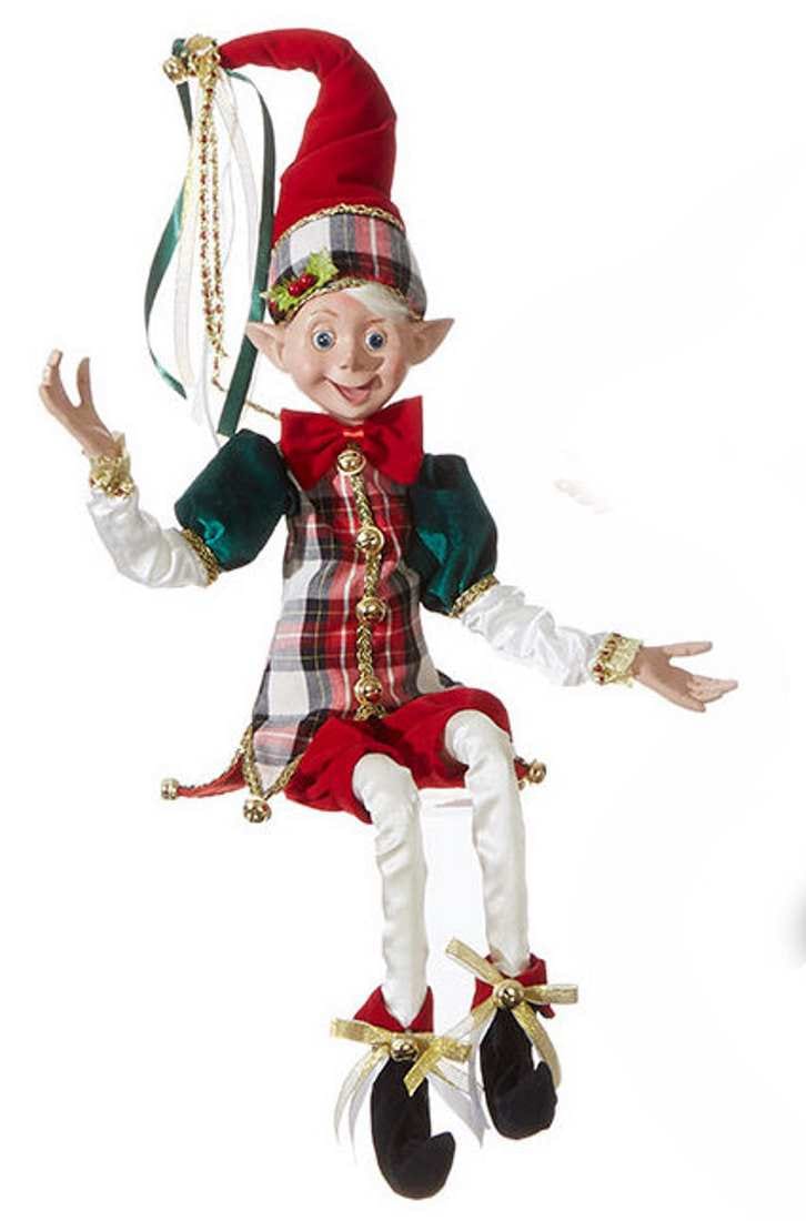 30 Inch Posable Elf - - Shelburne Country Store