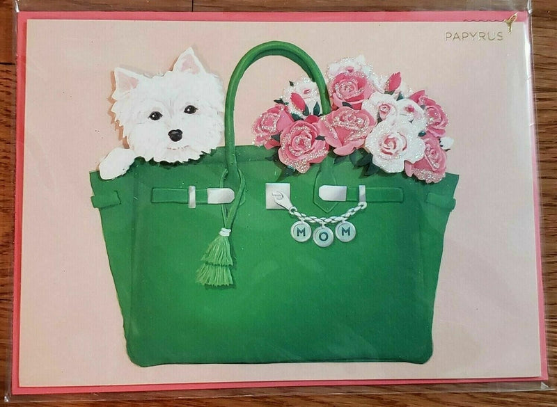 Dog in Handbag Mothers Day Card - Shelburne Country Store