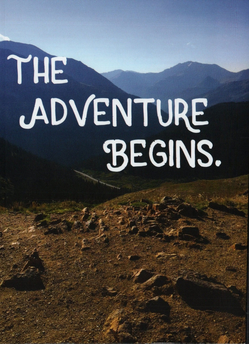 Adventure Begins Card - Shelburne Country Store