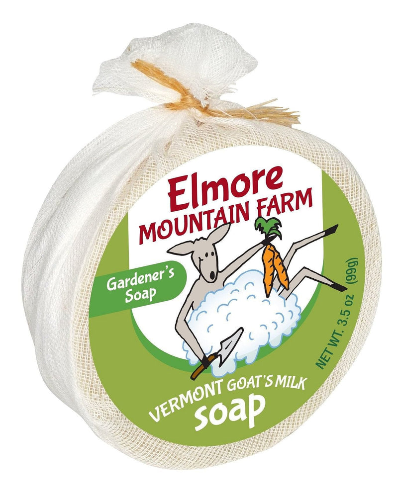Elmore Mountain Farm Goat's Milk Soap - Gardeners Soap - Shelburne Country Store