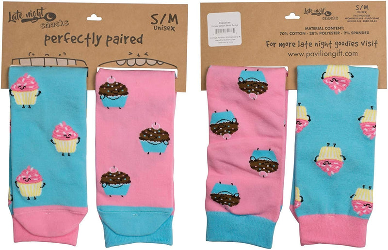 Cupcakes Mismatched Socks - - Shelburne Country Store