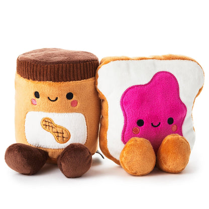 Better Together Peanut Butter and Jelly Magnetic Plush - 5" - Shelburne Country Store