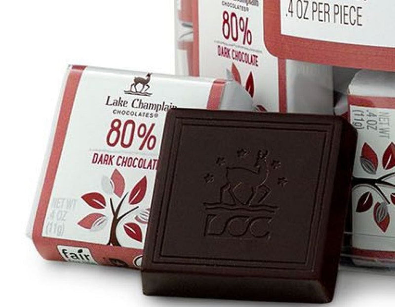 Lake Champlain Organic Square 57% Dark Chocolate - .4 oz - Shelburne Country Store