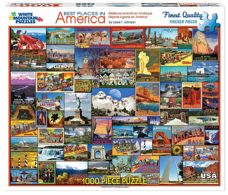 Best Places In America Puzzle - Shelburne Country Store
