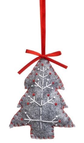 Christmas Tree Fabric Ornament - Shelburne Country Store