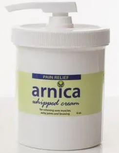 16oz Arnica Whipped Cream  With Pump - Sore Muscles Achy Joints Relief - Shelburne Country Store