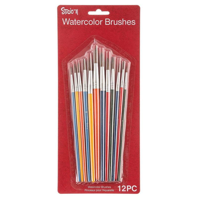 Studio 71 Watercolor Brush Set, 12 pieces - Shelburne Country Store